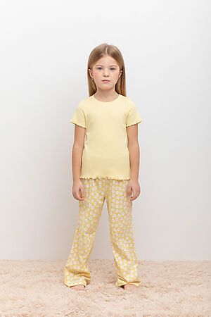 Пижама CROCKID (Желтое печенье,сакура) #975663