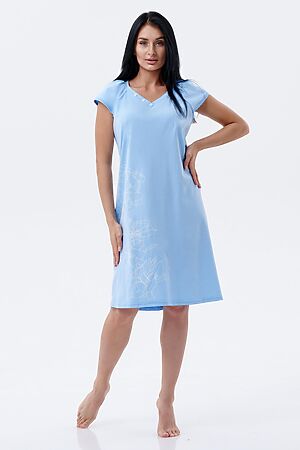 Ночная сорочка LIKA DRESS (Светло-голубой) 9835 #975746