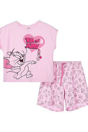 Пижама  PLAYTODAY (Светло-розовый,разноцветный) 12441221 #976014