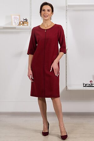 Платье BRASLAVA (Бордовый) 4782-5 #976812