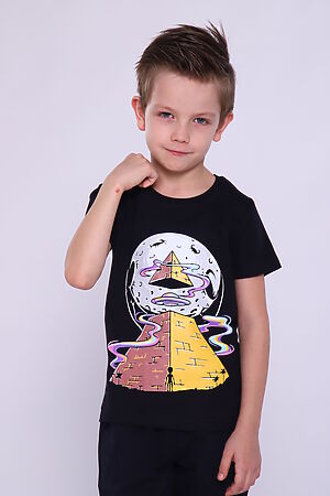 Детская футболка Д-8 НАТАЛИ (Черный) 47058 #978688
