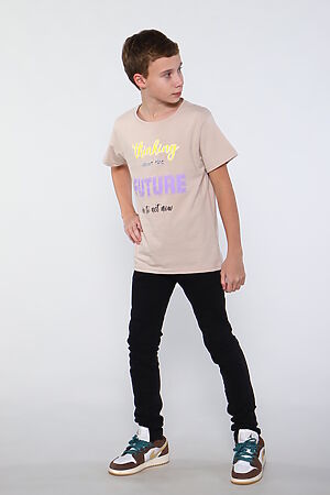 Детская футболка Д-3 НАТАЛИ (Бежевый) 47043 #978703