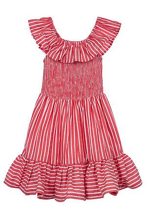 Платье PLAYTODAY (Красный,Белый) 12422584 #983256