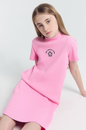 Платье MARK FORMELLE (Розовый +печать) 24-25720П-1 #983769