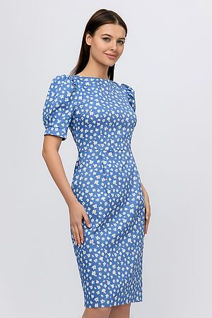 Платье 1001 DRESS (Голубой (принт)) 0102978LP #983794