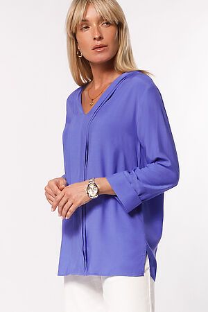 Блузка  VILATTE (Ярко-голубой) D29.233 #984147