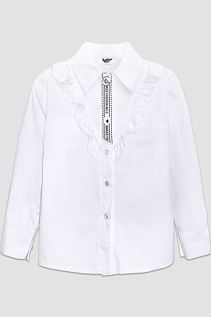 Блуза LET'S GO (Белый) 61393 #984683
