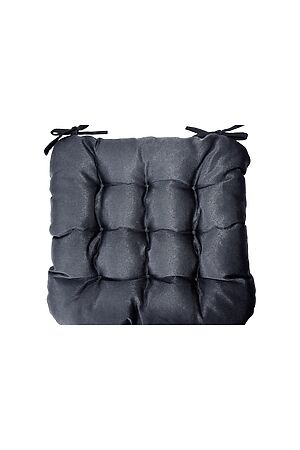 Подушка для мебели с завязками Феникс НАТАЛИ (Темно-серый) 48135 #986101