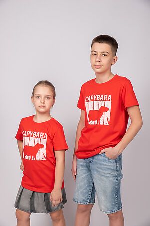 Детская футболка 51355 НАТАЛИ (Красный) 47949 #986814