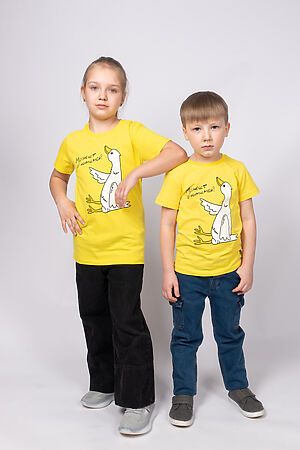 Детская футболка 51351 НАТАЛИ (Желтый) 47945 #986821