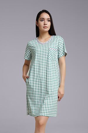 Платье CLEVER (Молочный/св.зелёный) LDR24-1078/1 #986886