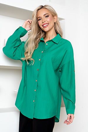 Рубашка OPEN-STYLE (Зеленый) 6179 #987396