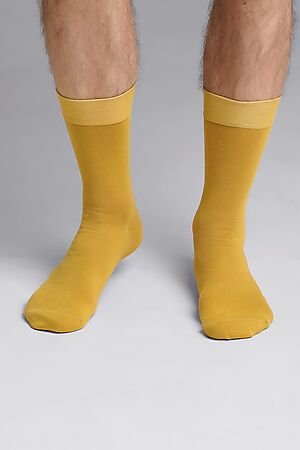 Носки CLEVER (Т.жёлтый) К008Л #987430