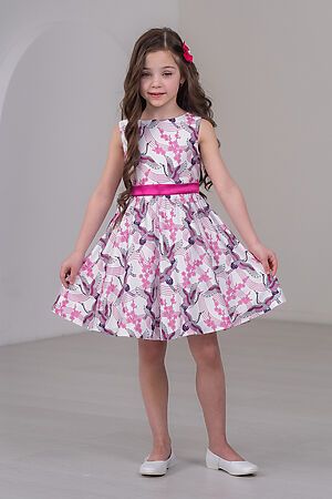 Платье ALOLIKA (Бел.розовый) ПЛ-2401-233 #995486