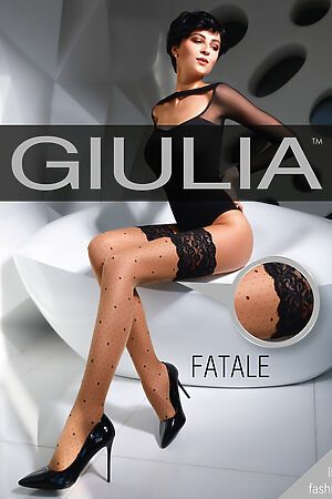 Чулки GIULIA (Черный) FATALE 02 nero #99894