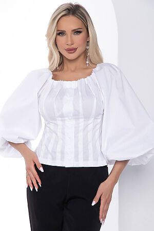 Блуза LADY TAIGA (Белый) Б10066 #999918