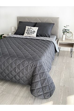 НАТАЛИ КПБ с одеялом New Style КМ-003 графит-серый #1020581