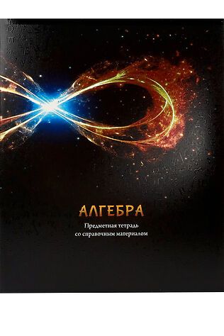 НАТАЛИ Тетрадь КЛЕТКА 48л. АЛГЕБРА «МАГИЯ ПРЕДМЕТА» (Т48-1501) стандарт, хол ф.,твин-лак #1032986