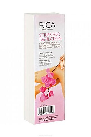 KRISTALLER Rica Полоски для депиляции, 7 х 20 см, 100 шт. #1105998