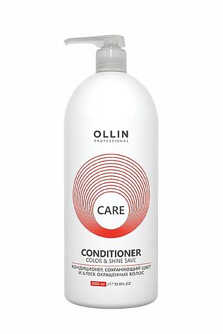 KRISTALLER Ollin Кондиционер цвет и блеск окрашенных волос / Care, 1000 мл #1106717