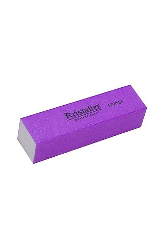 KRISTALLER Kristaller Бафик для шлифовки ногтей, неоново-фиолетовый #1107021