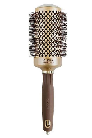 KRISTALLER Olivia Garden Термобрашинг для укладки волос / Expert Blowout Shine, 55 мм, коричневый #1107350