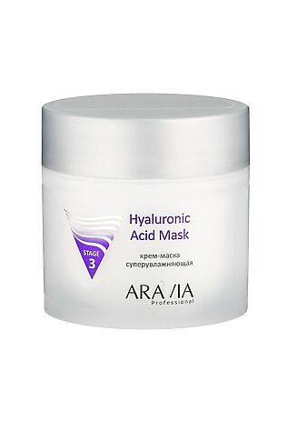 KRISTALLER Aravia Крем-маска суперувлажняющая / Hyaluronic Acid Mask 300 мл #1107669