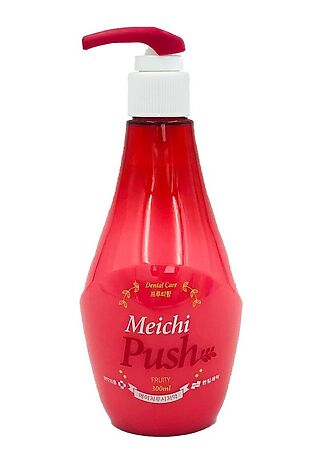 KRISTALLER Hanil Зубная паста с дозатором фруктовая / Meichi Push Fruity, 300 мл #1107919