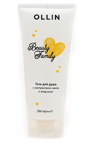 KRISTALLER Ollin Гель для душа с экстрактами манго и ягод асаи / Beauty family, 200 мл #1107967