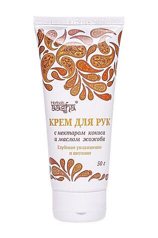 KRISTALLER Aasha Herbals Крем для рук с нектаром кокоса и маслом жожоба #1108134