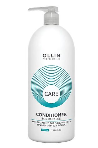KRISTALLER Ollin Кондиционер для ежедневного применения для волос / Care For Daily Use, 1000 мл #1108237