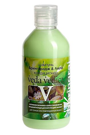 KRISTALLER Veda Vedica Шампунь-кондиционер для волос Брингарадж & Амла, 250 мл #1108248