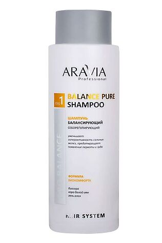 KRISTALLER Aravia Шампунь балансирующий себорегулирующий / Balance Pure Shampoo #1108259