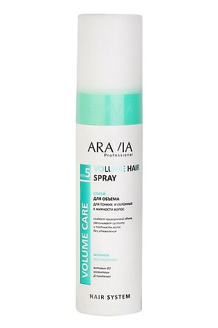 KRISTALLER Aravia Спрей для придания объёма тонким и склонным к жирности волосам / Volume Hair Spray #1108262