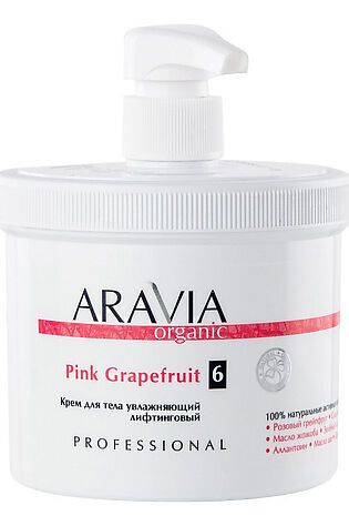 KRISTALLER Aravia Крем для тела увлажняющий лифтинговый / Pink Grapefruit, 550 мл #1108279