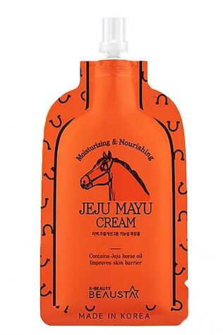 KRISTALLER Beausta Крем для лица питательный с лошадиным жиром / Jeju Mayu Cream, 15 мл #1108334