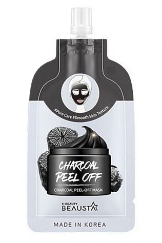 KRISTALLER Beausta Маска-плёнка очищающая с углём / Charcoal Peel Off Mask, 20 мл #1108340