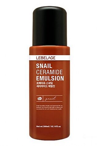 KRISTALLER Lebelage Эмульсия для лица с керамидами и муцином улитки / Snail Ceramide Emulsion, 300 мл #1108382
