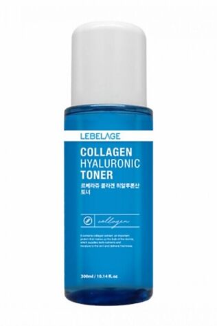 KRISTALLER Lebelage Тонер для лица коллагеновый с гиалуроном / Collagen Hyaluronic Toner, 300 мл #1108383