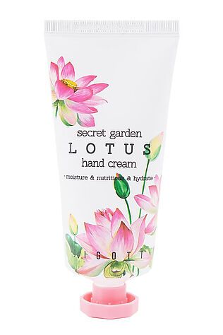 KRISTALLER Jigott Крем для рук с экстрактом лотоса / Secret Garden Lotus Hand Cream, 100 мл #1108400