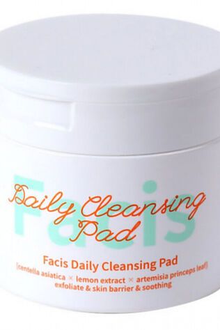 KRISTALLER Jigott Пэды для лица с экстрактом лимона и центеллы / Facis Daily Cleansing Pad, 180 мл #1108405
