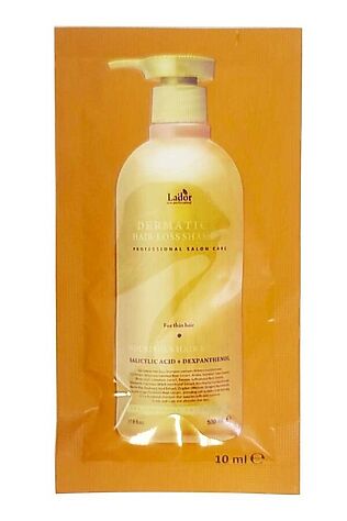 KRISTALLER Lador Шампунь укрепляющий для тонких волос / Dermatical Hair-Loss Shampoo For Thin Hair Pouch, 10 мл #1108451