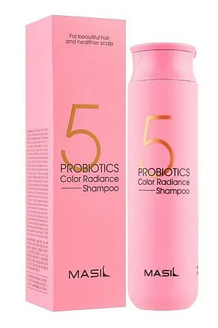 KRISTALLER Masil Шампунь для волос защита цвета с пробиотиками / 5 Probiotics Color Radiance Shampoo, 300 мл #1108463