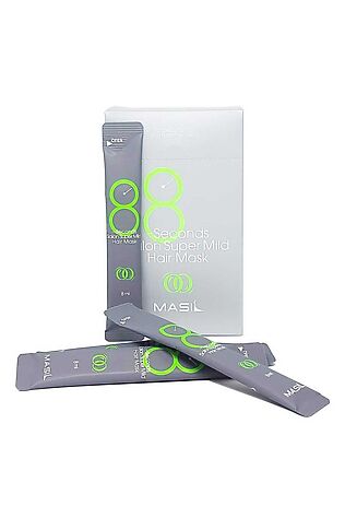 KRISTALLER Masil Маска для волос восстанавливающая для ослабленных волос / 8 Seconds Salon Super Mild Hair Mask, 20 шт. х 8 мл #1108465