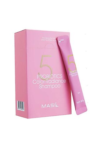 KRISTALLER Masil Шампунь для волос защита цвета с пробиотиками / 5 Probiotics Color Radiance Shampoo, 20 шт. х 8 мл #1108467