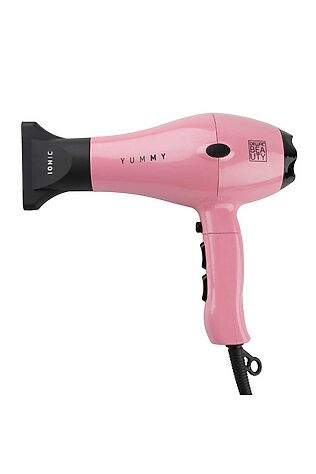 KRISTALLER Dewal Beauty Фен для волос / Yummy Aqua HD1000-Pink, 2000 Вт, розовый #1108484