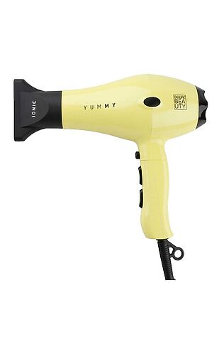 KRISTALLER Dewal Beauty Фен для волос / Yummy Aqua HD1000-Yellow, 2000 Вт, желтый #1108485