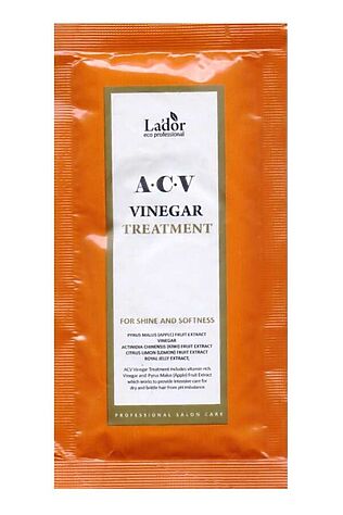 KRISTALLER Lador Маска для волос в пробнике с яблочным уксусом / ACV Vinegar Treatment, 10 мл #1108506