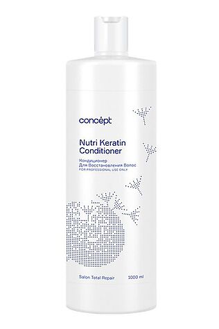 KRISTALLER Сoncept Кондиционер для восстановления волос / Salon Total Repair Nutri keratin Conditioner, 1000 мл #1108524