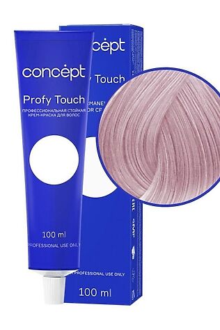 KRISTALLER Concept Profy Touch 10.65 Профессиональный крем-краситель для волос, очень светлый фиолетово-красный, 100 мл #1108540